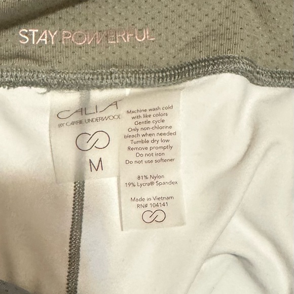 Calia Journey Cargo jacket size M Calia Leggings Women's Size M. - Picture 11 of 12